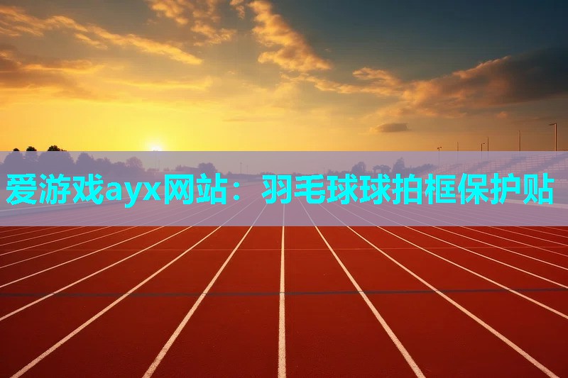 羽毛球球拍框保护贴