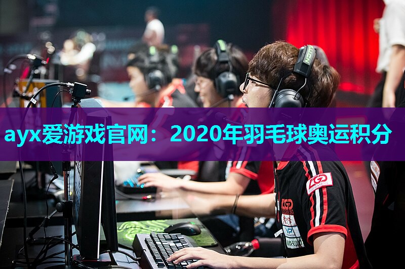 2020年羽毛球奥运积分