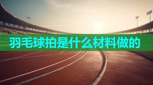 羽毛球拍是什么材料做的